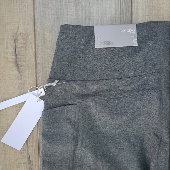 Soft Surroundings Super Slim Heathered Gray Ankle Leggings Women Sz S 6/8 - Picture 10 of 11